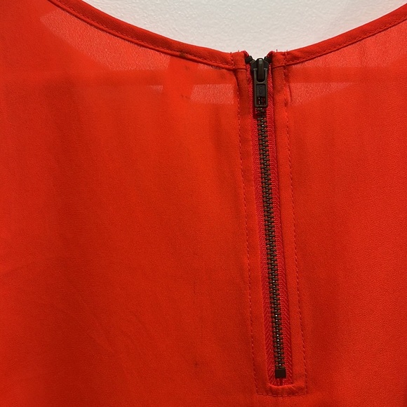 Embroidered tank top with fringe - Picture 4 of 4